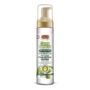 African Pride Olive Foam Setting Mousse 251ml